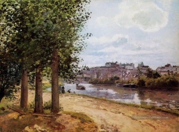  camille - pontoise banques de l’oise 1872 Camille Pissarro